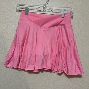 Elegant Pink Midi Skirt